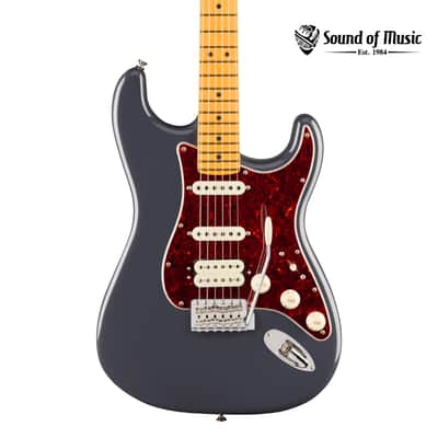 Fender American Professional Classic Stratocaster HSS, Maple Fingerboard W/Gig Bag - Faded Black image 1