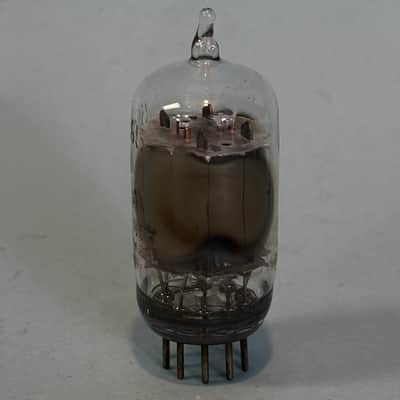 1965 General Electric 5965 12AV7 Vintage GE Gray Plate Side Getter Tube! T514 image 3