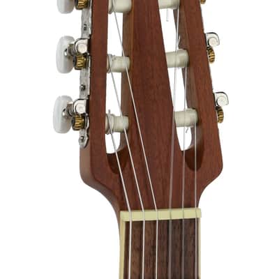 Ovation AB24CM-4S Applause Mid-Depth Cutaway Lyrachord Body Nato Neck Nylon 6-String Classical Acoustic-Electric Guitar image 11