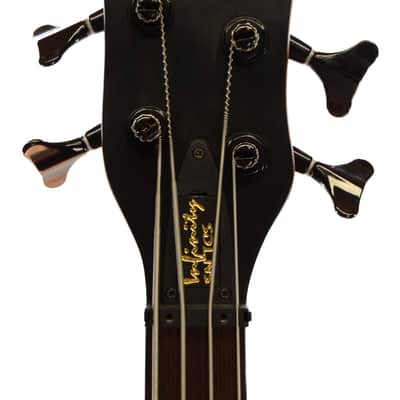 Warwick Infinity SN Set Neck 4-String Bass - Zebrano x Ovangkol image 8