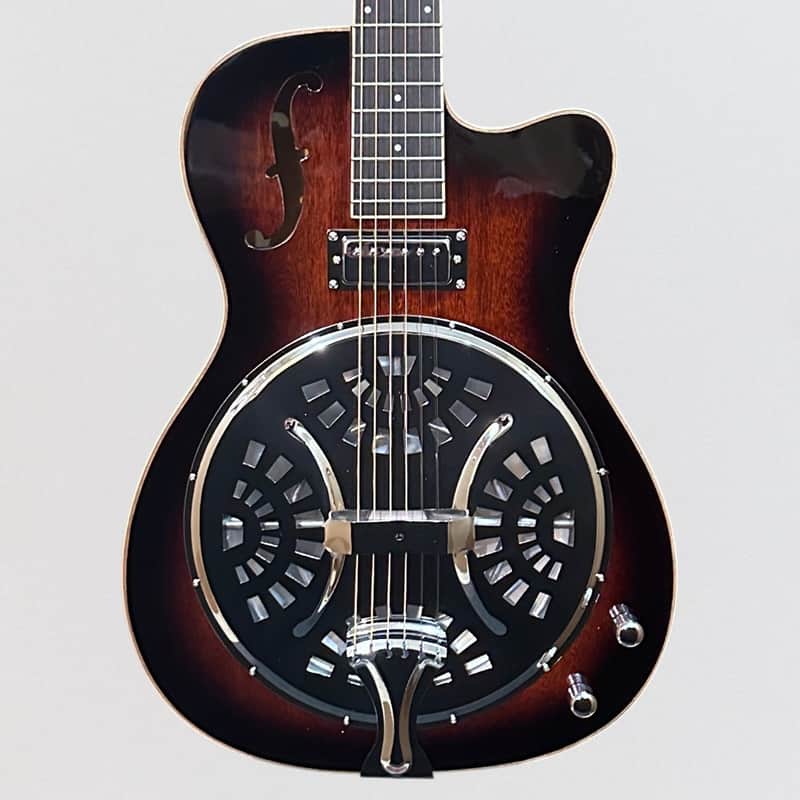 Danville RDL-70CEQ Resonator Acoustic Electric Guitar - Sunburst image 1
