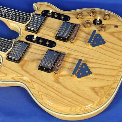 2006 Ibanez Japan 2670 Artwood Twin Neck Double-Neck Electric Guitar #11/45 image 6