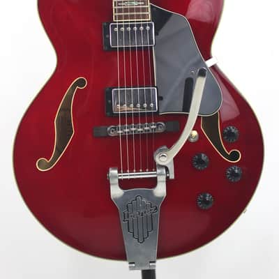 Ibanez AFS75T-TCD Artcore Transparent Cherry Red image 2