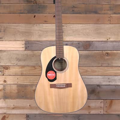 Fender CD-60S Left-Handed Acoustic Guitar Natural image 4