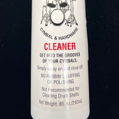 Groove Juice GJCC Cymbal Cleaner - 8oz Spray Bottle 2010s - White image 2