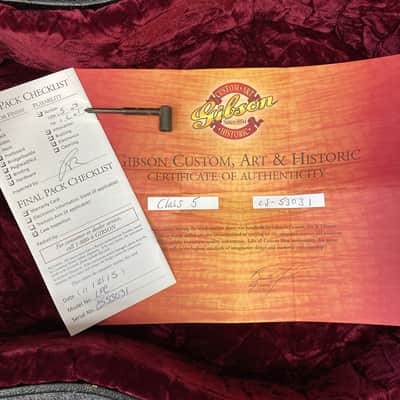 Gibson Custom Shop Class 5 Les Paul w/Case image 12