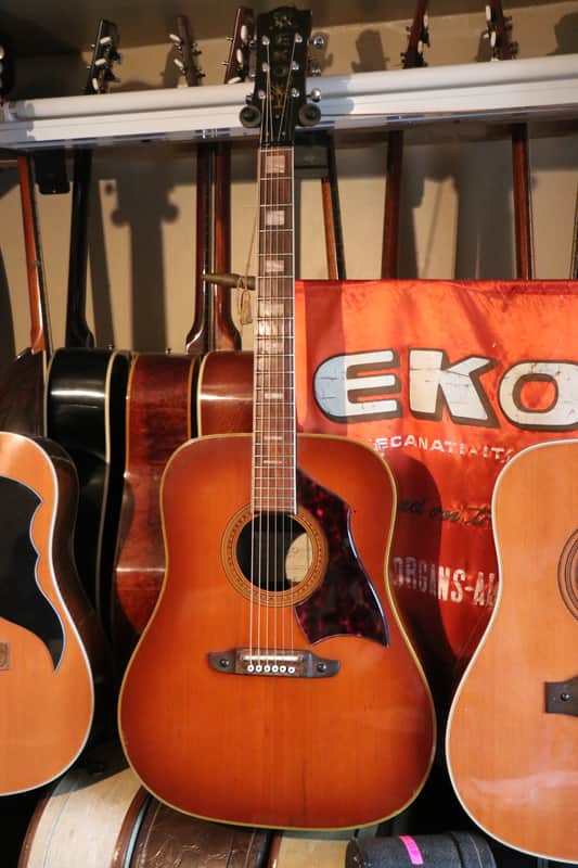 ∞ Rare Early Eko Rio Bravo 6 c.1968 Sunburst + Pro Setup ∞ image 1