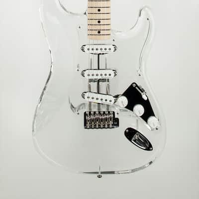 Fender Custom Shop Scott Buehl Masterbuilt Acrylic Stratocaster NOS - Clear #56577 image 3