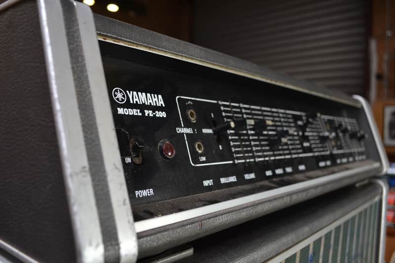 Yamaha PE-200 Preamp and Power amp/ Speaker Cabinet 1960's | Reverb
