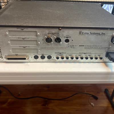 E-MU Emulator IV EIV x Hollywood Gold edition sampler, 2 Gig internal drive, 128 Mb RAM, EFX board image 13
