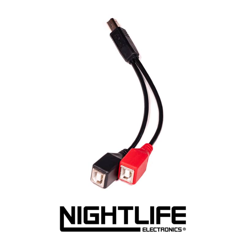 1010 Music USB B Splitter Cable for Bluebox image 1
