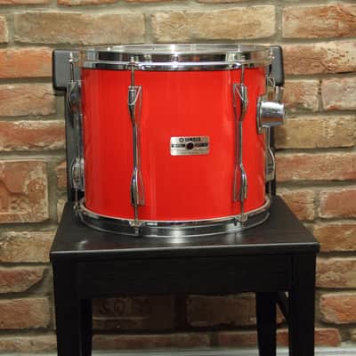 Yamaha Recording Custom 9000 - hot red 13x11 rack tom image 2
