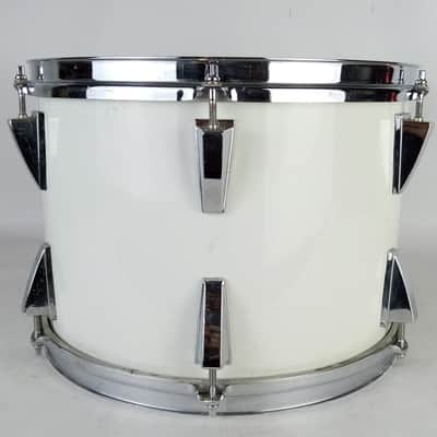 Yamaha 9x13"5000 Series Stage Custom Tom Drum Virgin White Vintage 80s Japan MIJ image 6