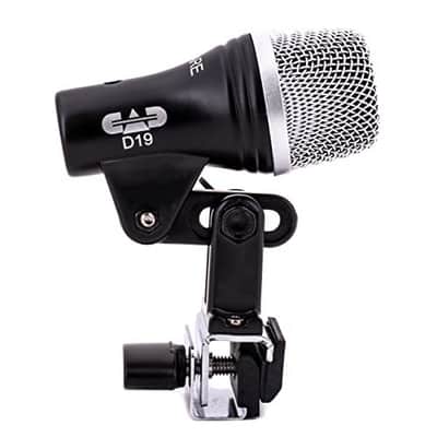 CAD Audio 7 Piece Drum Mic Pack - Includes Kick Mic, Snare Mic, 3 Tom Mics and 2 Overhead Condenser Mics, Black (STAGE7-U) image 3