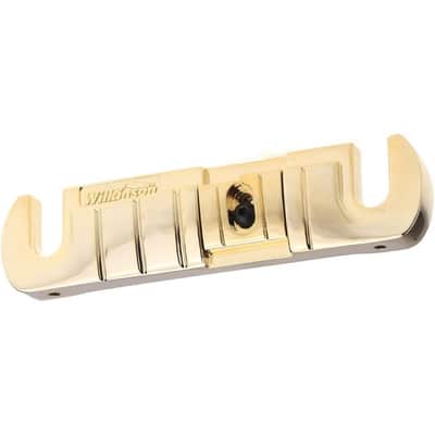 Adjustable Intonated Wraparound Bridge Tailpiece for Les Paul Style Electric Guitar image 4