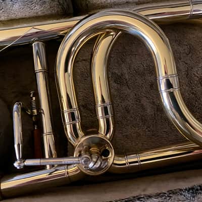 S. E. Shires Custom Alto Trombone w/ Bb Attachment 2020 Yellow Brass image 13