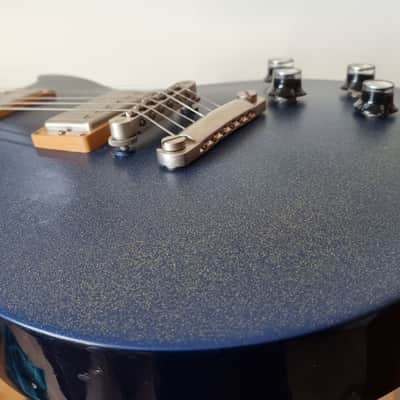 Gibson Les Paul Studio 100th Blue Sparkle custom paint image 13