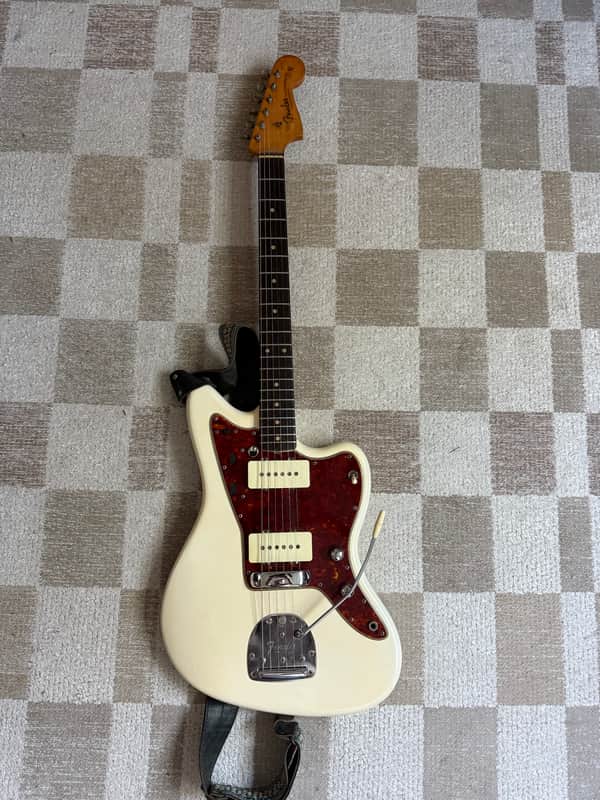 Fender Jazzmaster 1961 - Refin Olympic White image 1