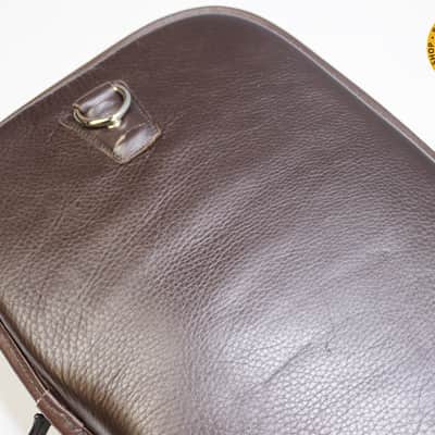Levy's Premium Leather Bass Gigbag - Dark Brown **Amazing Quality** image 16