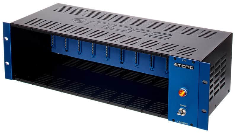 Midas Legend L10 10-Slot Rack Frame for 500 Series Module | Reverb