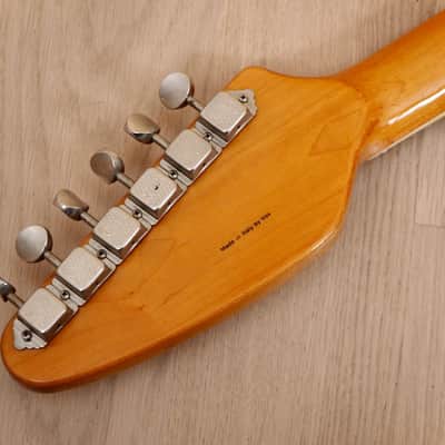 1960s Vox Mark VI Teardrop Vintage Electric Guitar Sunburst w/ Case, Eko image 5
