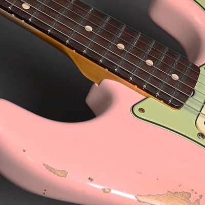 Fender Custom Shop Stratocaster 1959 Heavy Relic Shell Pink R119126 image 12