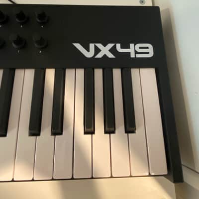 Alesis VX49 49-Key MIDI Controller Keyboard 2010s - Black image 4