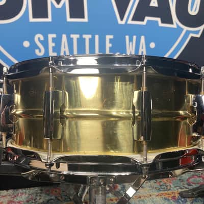 Pearl - 5x14" Sensitone Custom Alloy Brass Shell Snare Drum image 10