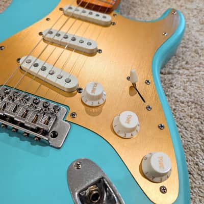 Squier 40th Anniversary Vintage Stratocaster - Seafoam Green image 4