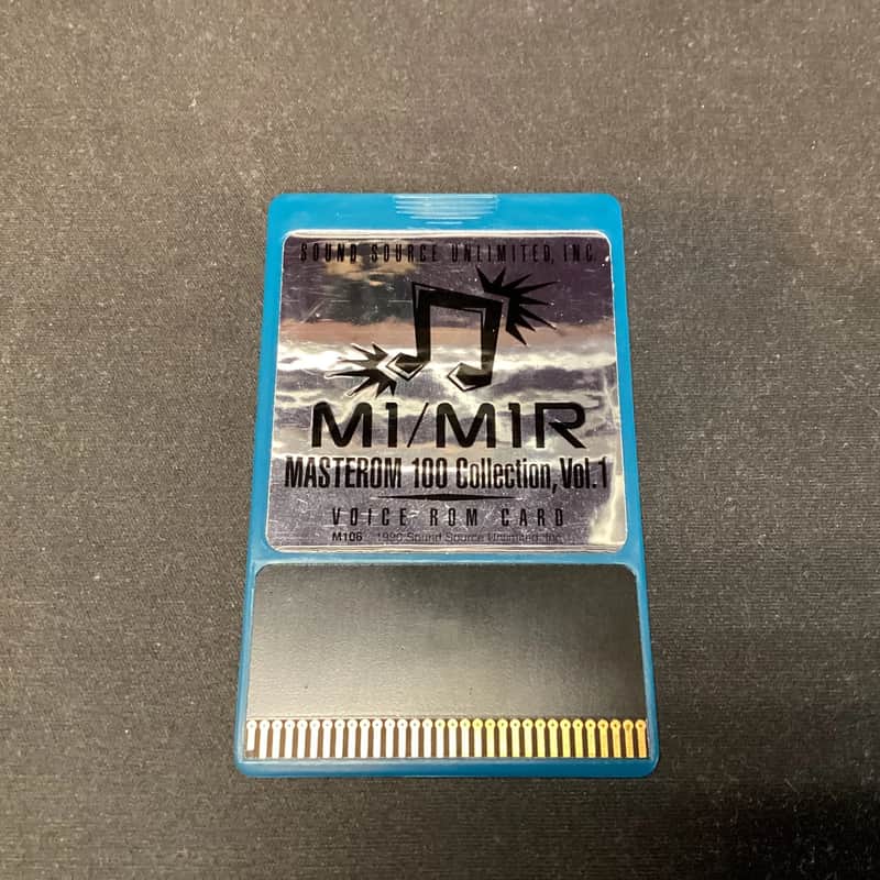 Korg Sound Source M1/M1R Masterom 100 Collection Volume 1 Sound Card