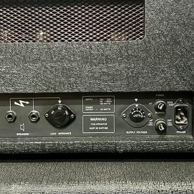 1980s UK Made Laney Pro-Tube Lead AOR 50 Amp Head, Black, Serviced it's an Amazing Sounding Head ! image 8