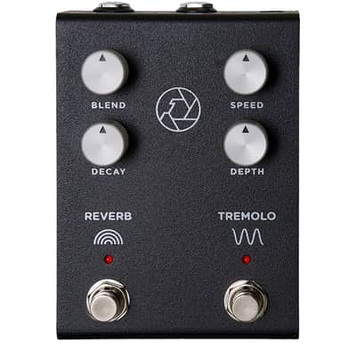 Milkman Sound F-Stop Spring Reverb & Bias Trem 2022 Black, NEW (Authorized Dealer) image 1
