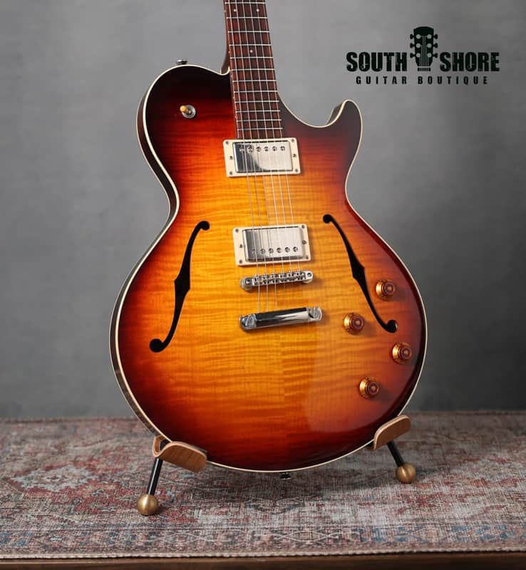 Collings  SoCo 15” Carved Maple Top 2016 - Dark Cherry Burst / Lollar LW Imperials image 1