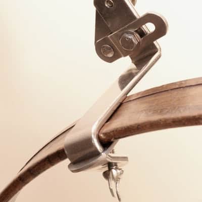 Walburg & Auge Hoop Mount Reversible Tom Holder, Nickel Plated, Reversible, Circa 1950s / INSPECTED & TESTED image 4
