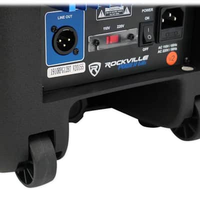 Rockville RPG12BT V2 12" Powered 800W DJ PA Speaker w/Bluetooth+Slip Cover image 17