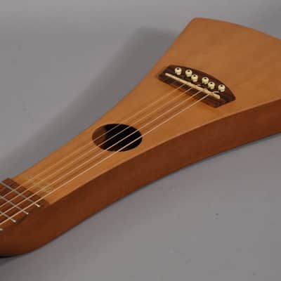 2010 Martin Backpacker Steel String Travel Guitar Natural w/Gig Bag image 7
