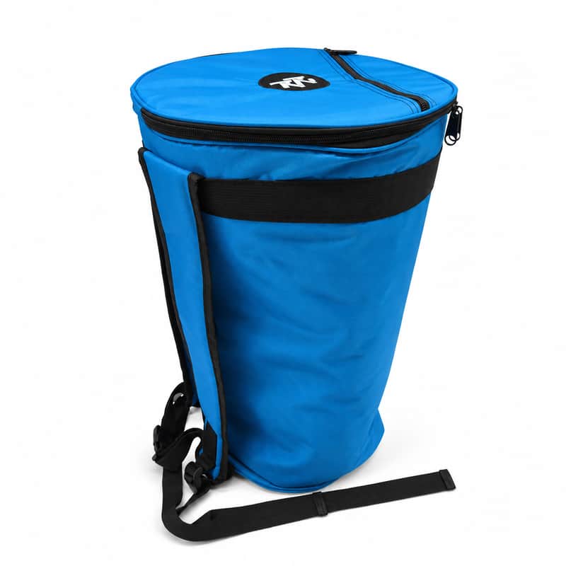 ZAZA - Professional Colorful Doumbek/Darbuka ClassicSize - Bag Carry Case - Premium Nylon Fabric Gig-bag - Turquoise image 1