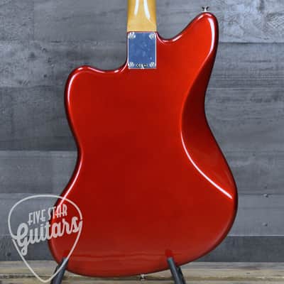 Mint Fender Vintera III Mid 60s Jazzmaster - Candy Apple Red with Gigbag image 2