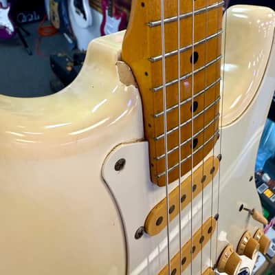 Squier Stratocaster Made In Japan, Cream White - Pre Owned image 16