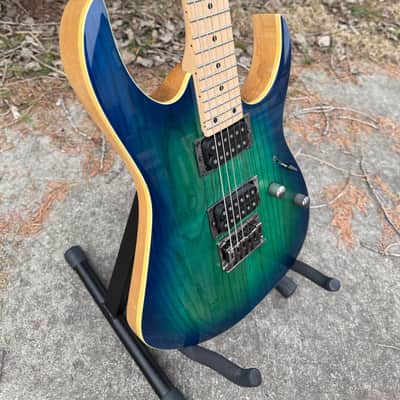 Ibanez RG421AHM-BMT Standard 2017 - Present - Blue Moon Burst image 3
