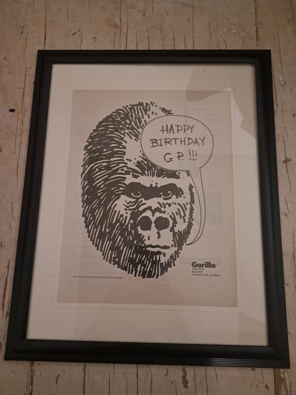 1987 Gorilla Advertisement image 1