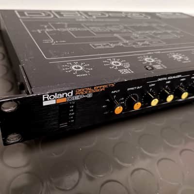 Roland DEP-3 Digital Effects Processor 1987 - 1992 - Black image 3