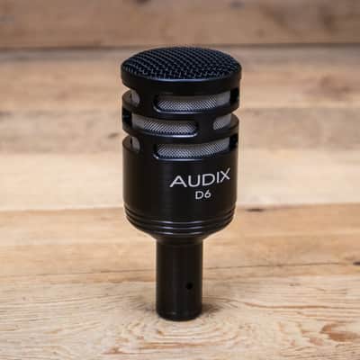 Audix D6 (D-6) Dynamic Instrument Microphone Kick Bass Drum Amp Mic U284788 image 5