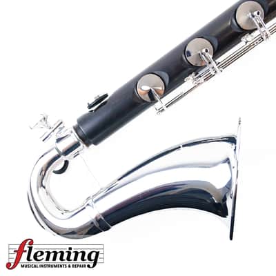 Backun Q Series Professional Bass Clarinet to Low C - Grenadilla / Silver Plate Bild 6