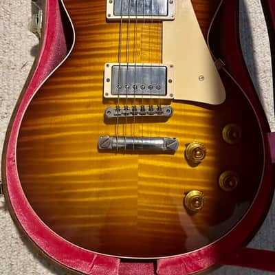 Gibson Custom Shop '59 Les Paul Standard Reissue 2020 - Present - Gibson Custom Shop '59 Les Paul Standard Reissue 2020 - Monster Top - Burst VOS image 3