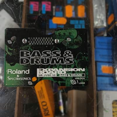 Roland SR-JV80-10 Bass and Drums Expansion Board 1990s - Green image 5