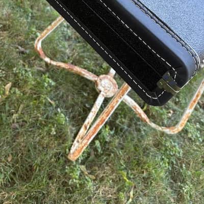 NEW 2020 FENDER PRECISION BASS CASE w/KEYS-BLACK POODLE INTERIOR image 7