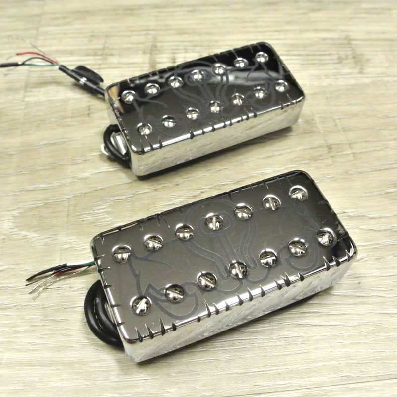 Bare Knuckle Juggernaut 7-String Calibrated Pickup Set Chrome