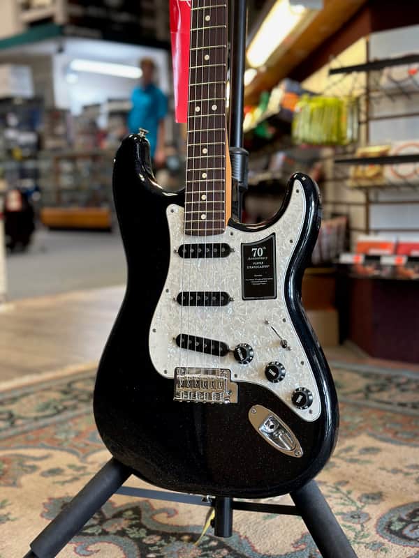 Fender 70th Anniversary Player Stratocaster, Rosewood Fretboard, Nebula Noir W/ Free Shipping & Gig Bag image 1