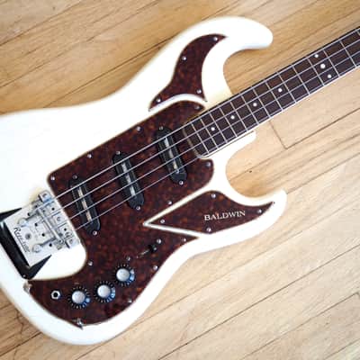 1967 Baldwin Shadows Vintage Electric Bass Guitar Bison Burns Hank Marvin w/ohc image 1